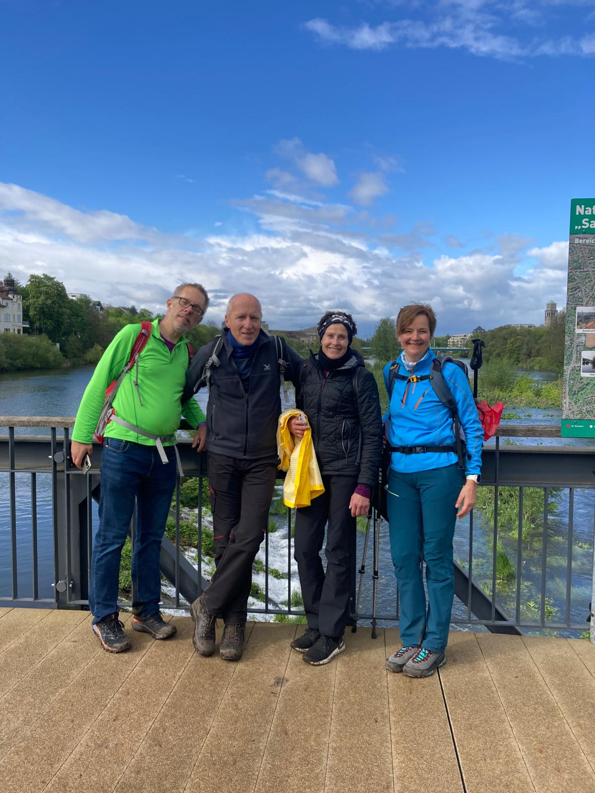 2024 04 22 Ruhrgebiets Mammutmarsch Unterwegs
