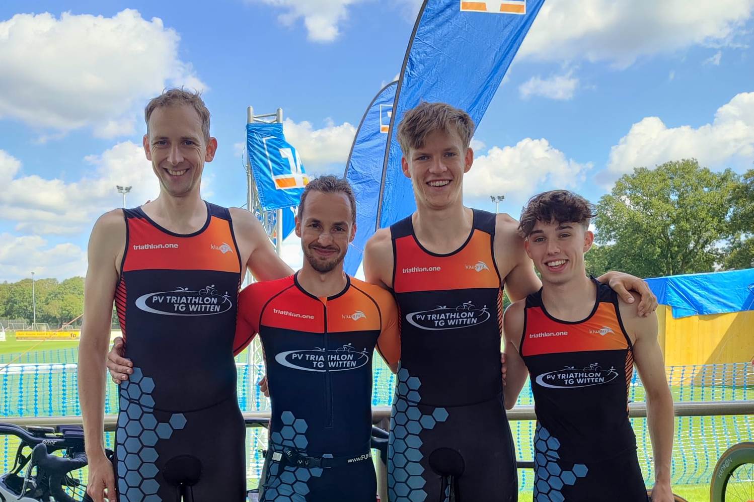 2024 08 12 Rheine Regionalliga Männer Schmitt Böckenholt Kommorowski Hermes