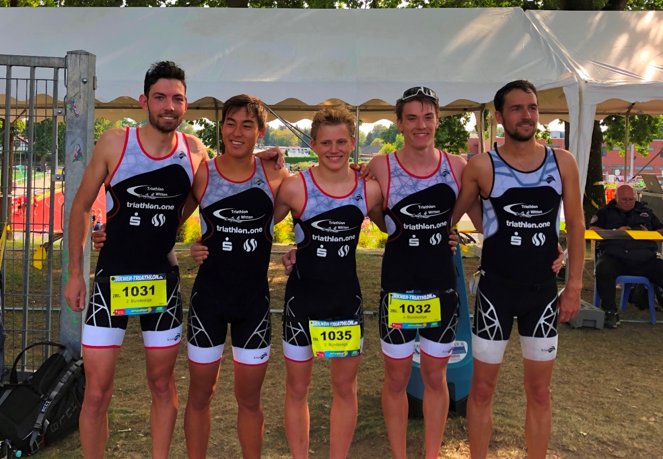 2.Bundesliga Team in Erkner: (v.l.n.r.) Bart Cooymans Finn Timmermans Lukas Meckel Matthies Groll Marius Güths