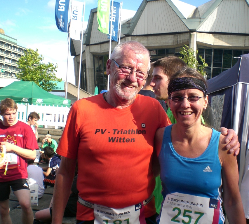 Laufen ist ihr Leben: Bruno und Andrea