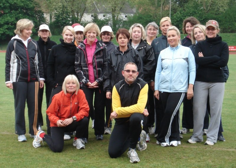 Motto: Lächelnd ins Ziel - die neue Laufanfänger-Gruppe