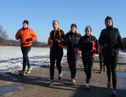 v.l. Peter, Petra,Nicole,Helga u Regina (Foto Thorsten)