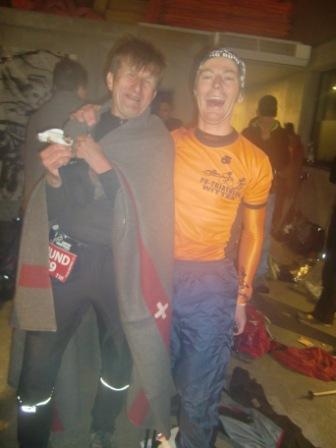 Gute Laune trotz Abbruchs