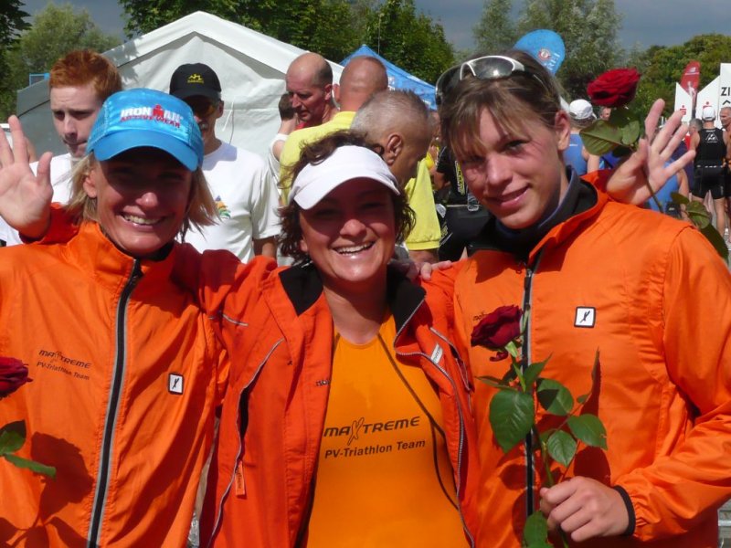 von links Nicole Tempe Nicole Baudzus Kathy Berke