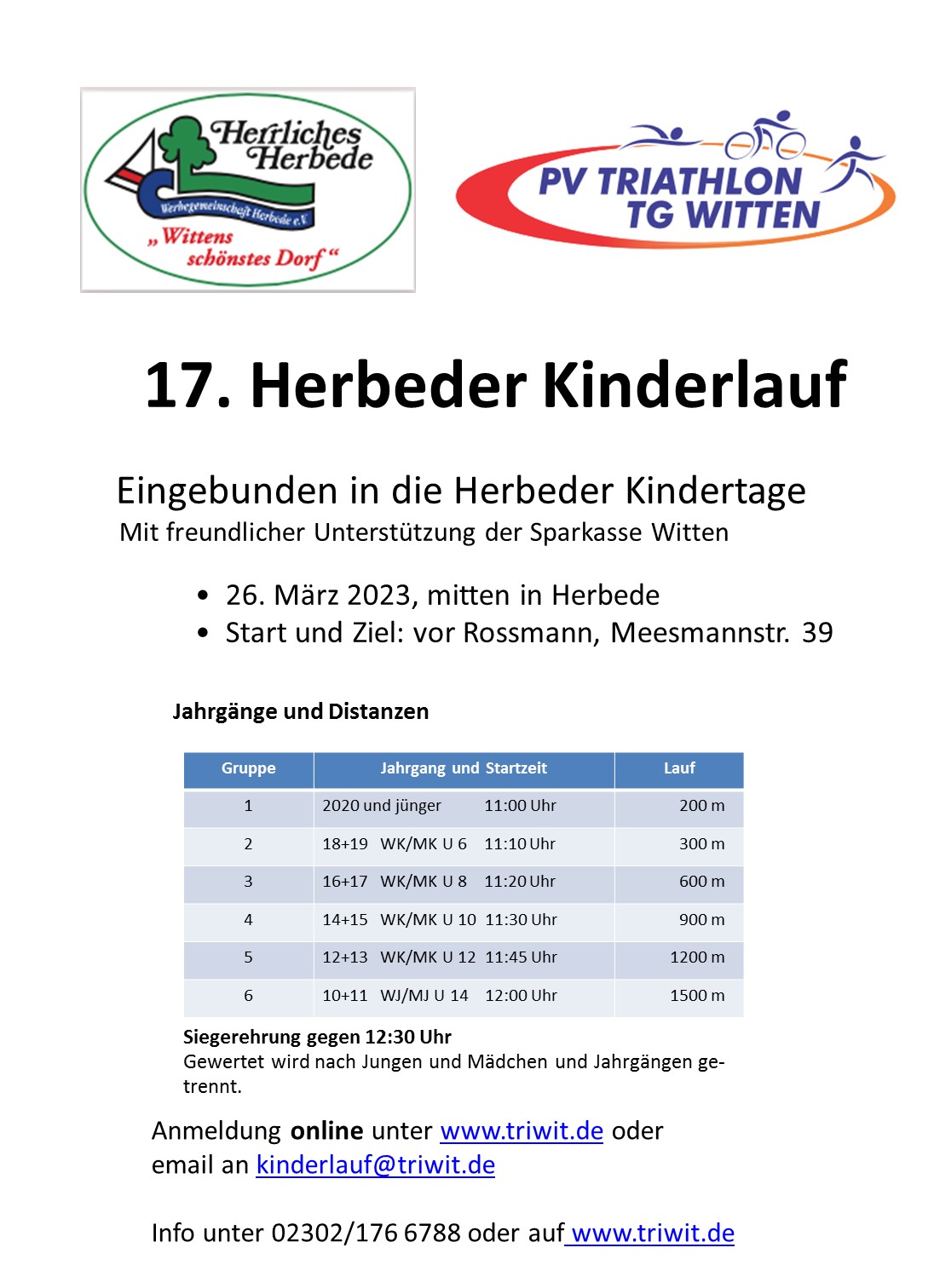 2023 03 26 Herbeder Kinderlauf Ausschreibung