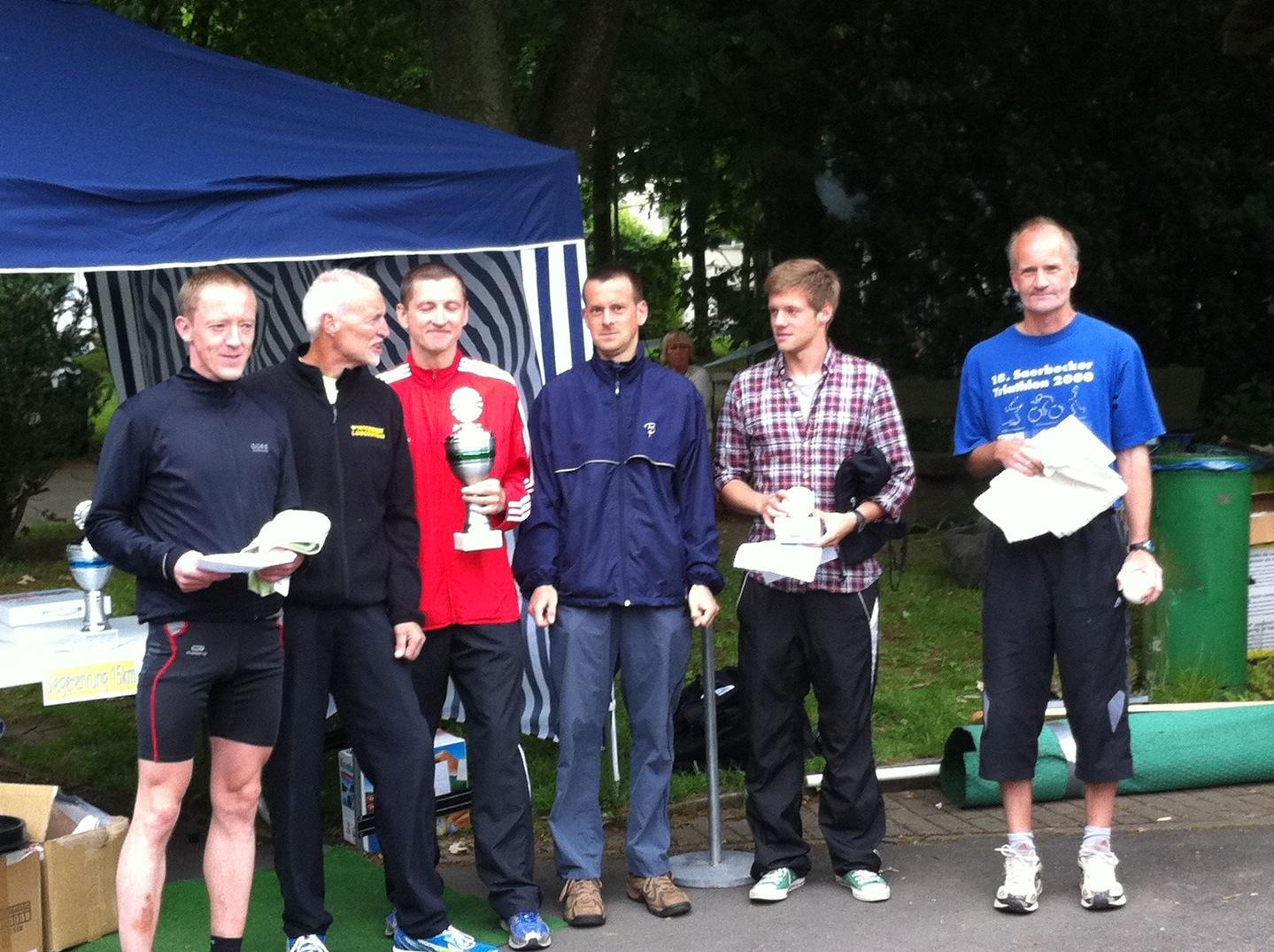 Athleten Möhnesee Siegerehrung Athleten Möhnesee Siegerehrung