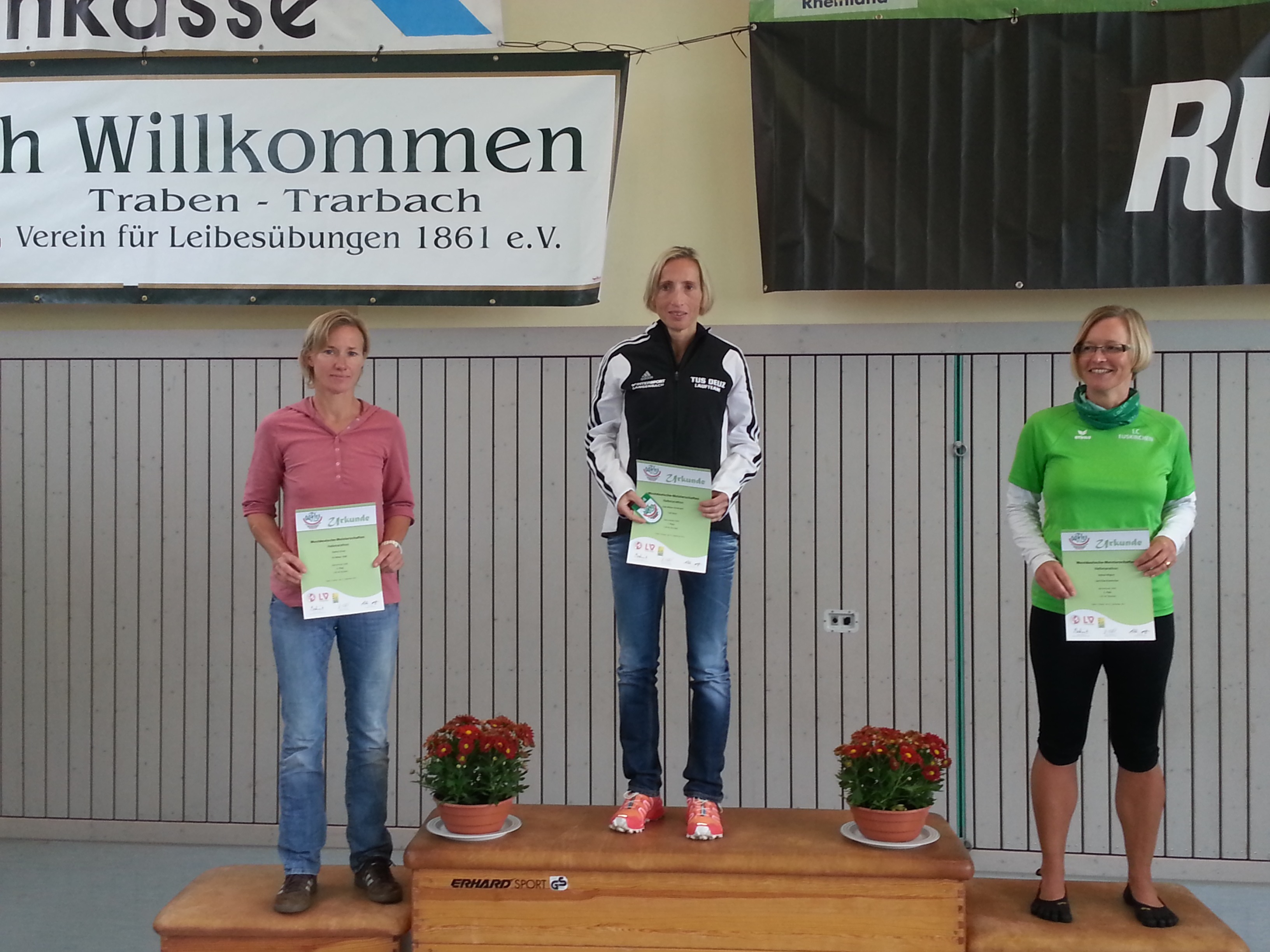 Siegerehrung Kathrin Ernst