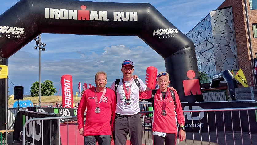 v.l.n.r. Markus Krogull, Thomas Girke, Thorsten Rehberg IM70.3 Dänemark3