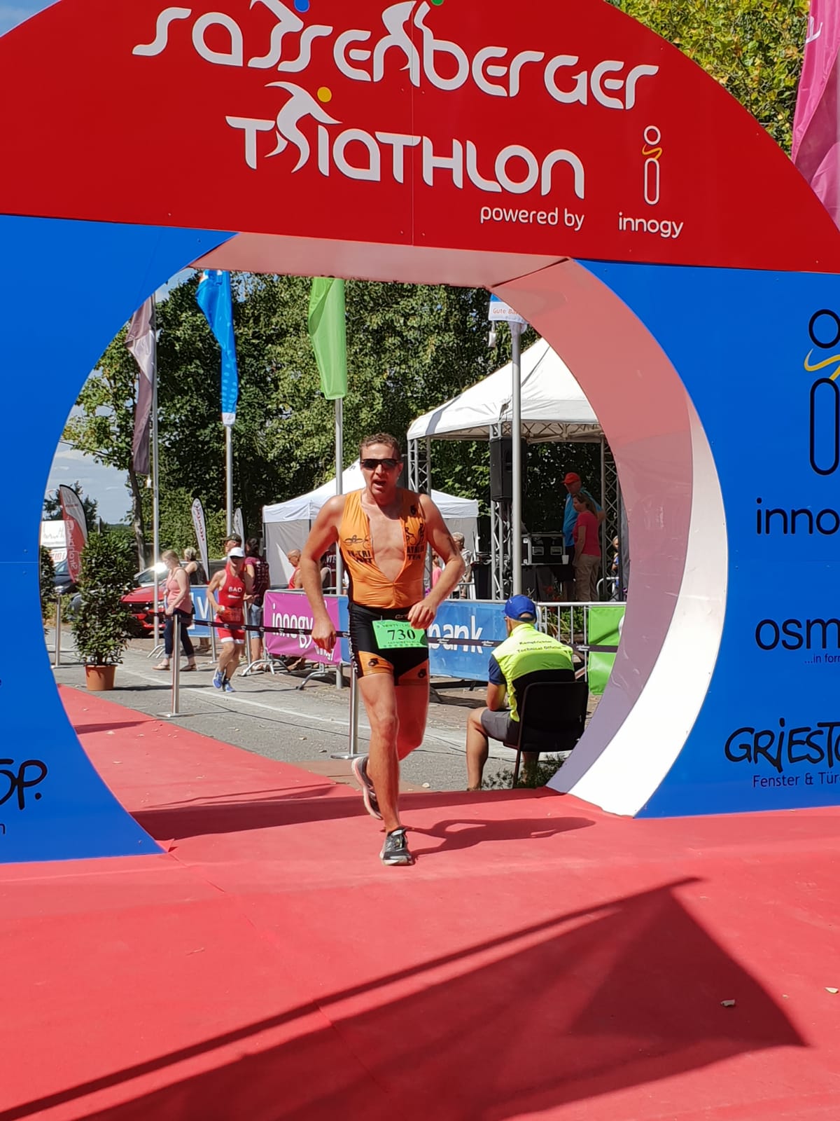 Stefan Haag ging bei den Senioren an den Start. 20180805 Haag Stefan in Sassenberg