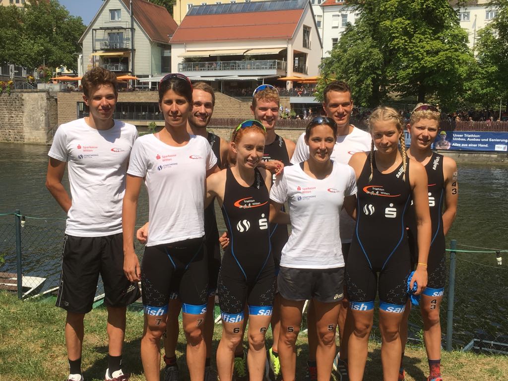 Die Wittener Starter in Tübingen Tübingen alle