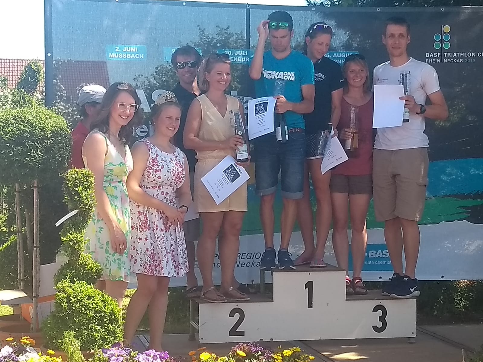 Altersklassen-Siegerehrung in Mußbach