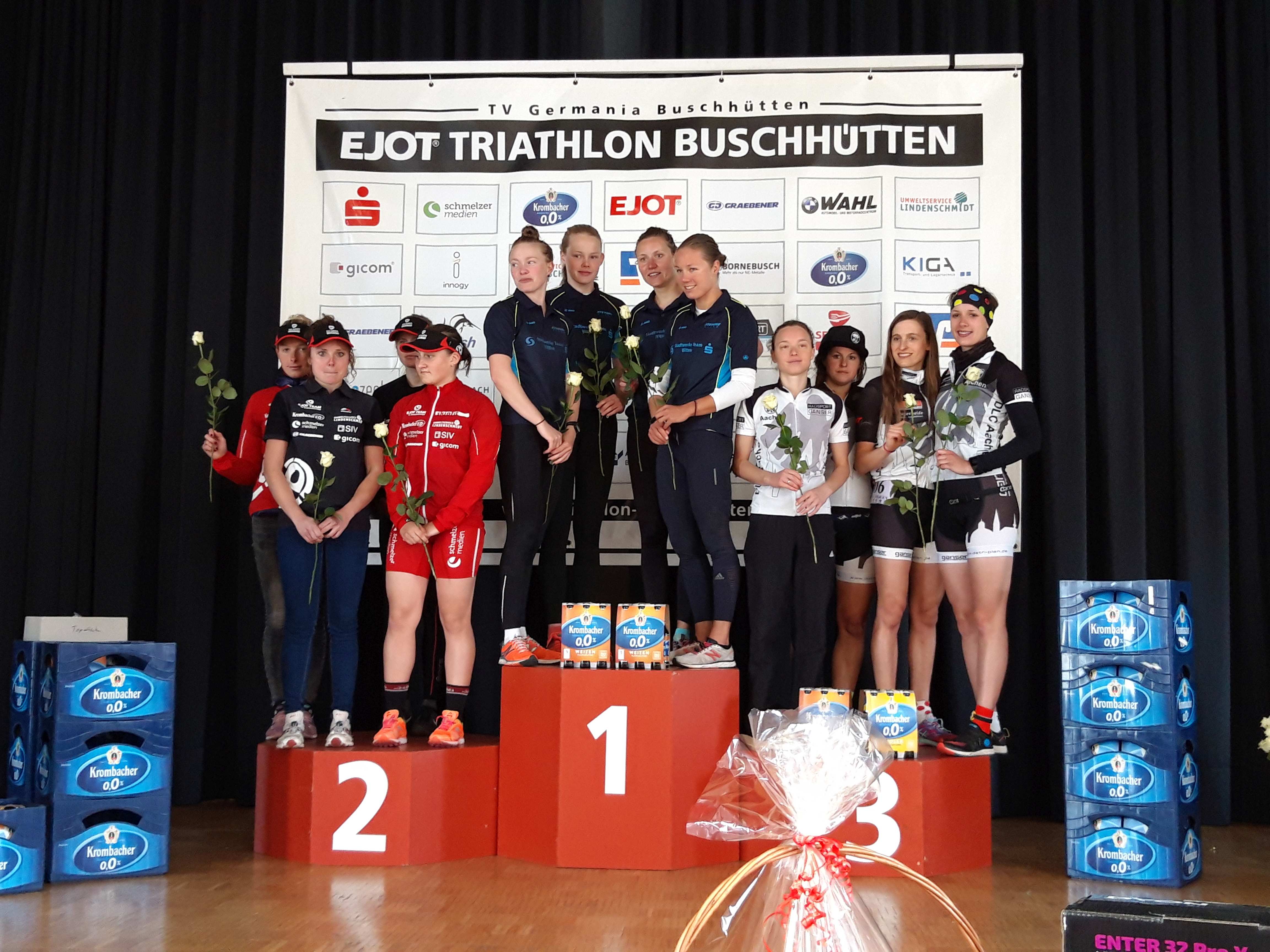 Siegerehrung Damen Buschhütten klein