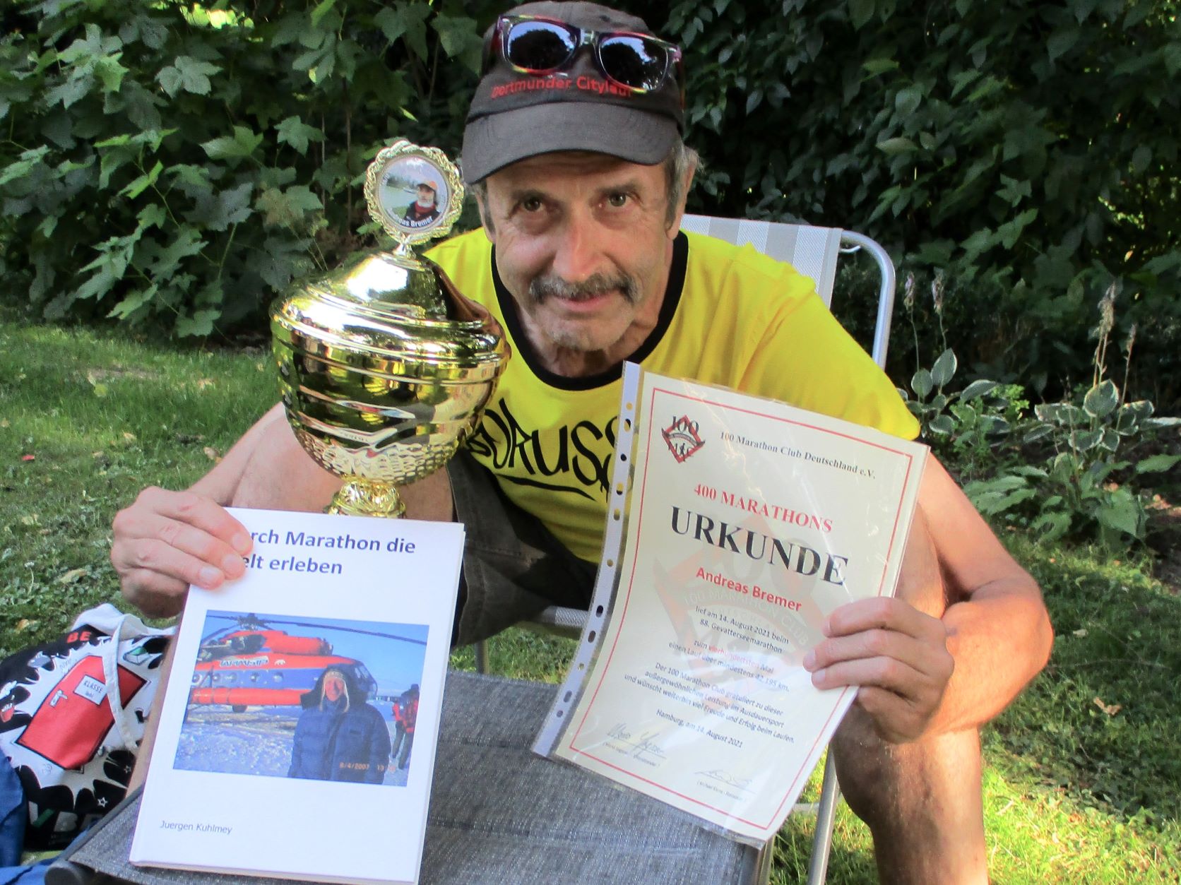 Bremer Andreas Auszeichnungen für 400. Marathon A