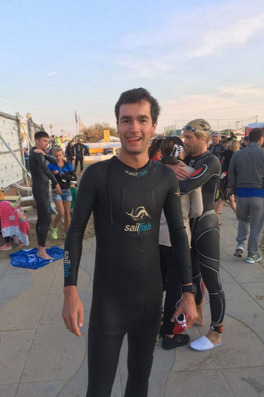 Marius Güths Ironman vor dem Start