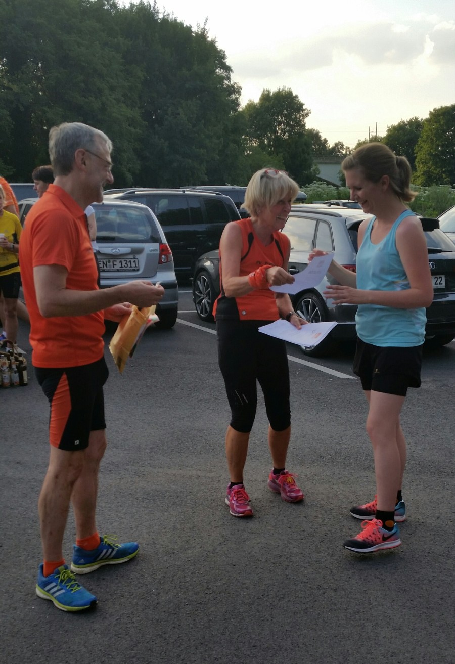 Anfaenger 10 km Urkunde Rebecca