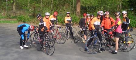 Radfahren in der Gruppe macht mehr Spaß